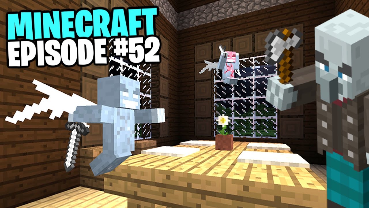 RAIDING the WOODLAND MANSION in Minecraft... (EP.52)