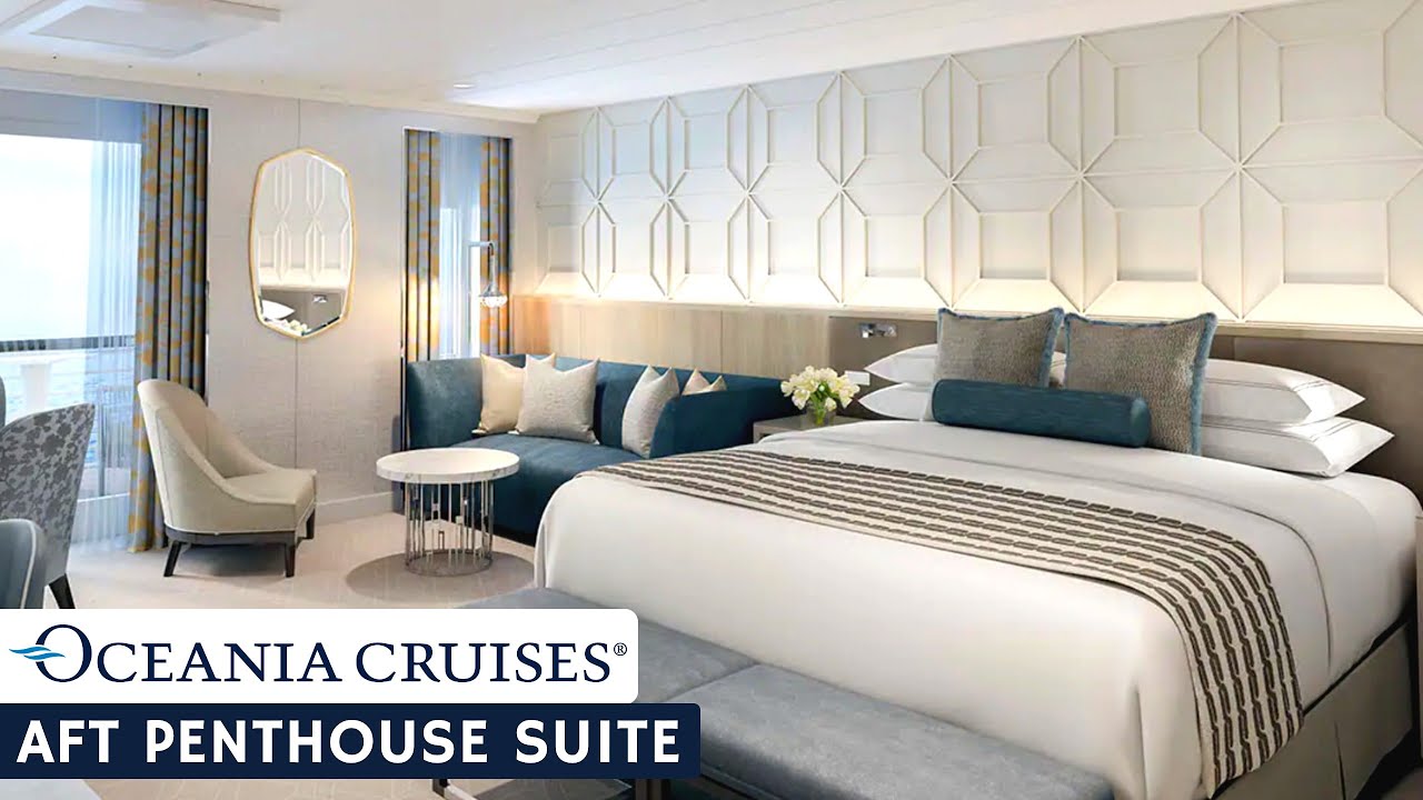 Oceania Vista | Secret Aft Penthouse Suite  | Full Walkthrough Tour & Review 4K