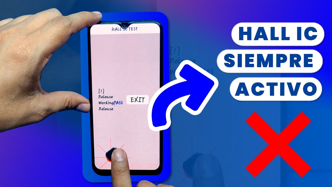 ✅Este SENSOR nos puso a pensar en el Samsung A20: Falla de HALL IC solución paso paso