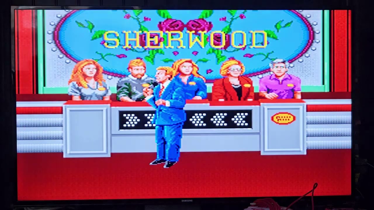 I play as Aunt Ellen on Family Feud for the SNES