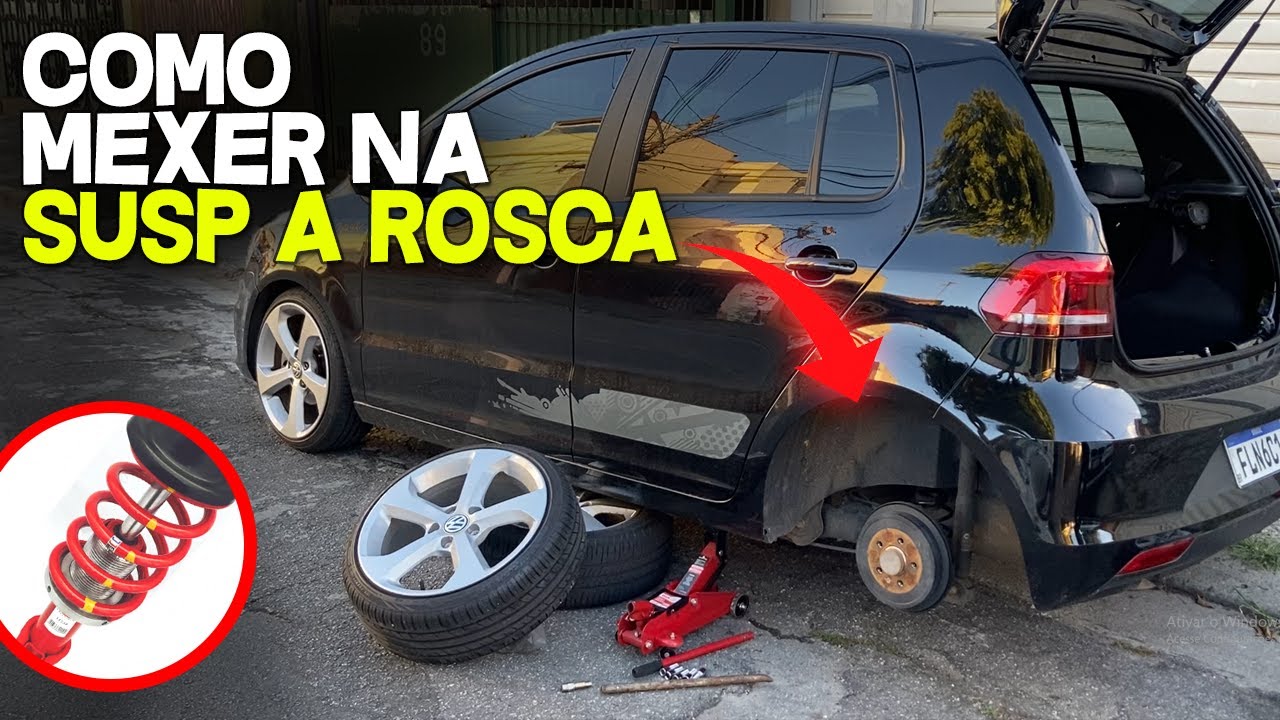 COMO REGULAR A SUSPENSÃO A ROSCA EM CASA