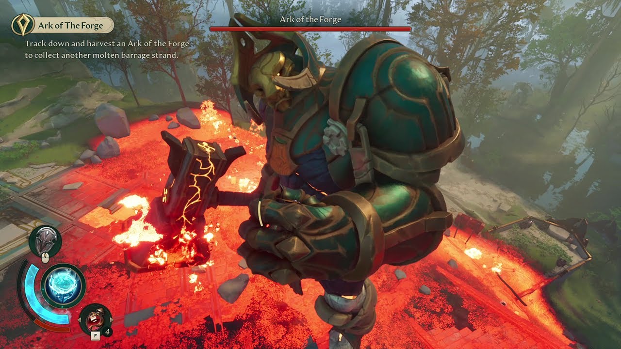 Eternal strands How to Harvest Ark of The Forge