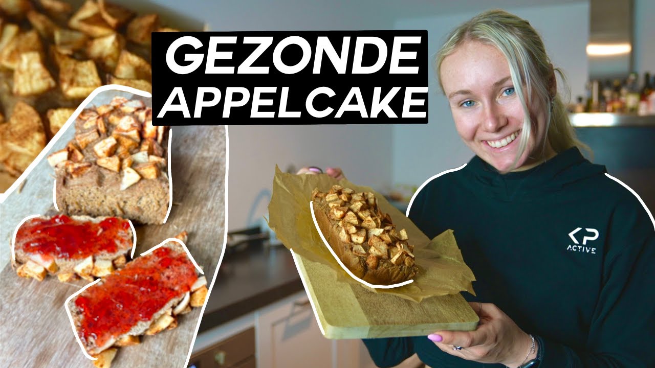 RECEPT VOOR EEN HEERLIJKE GEZONDE APPELCAKE!🍎