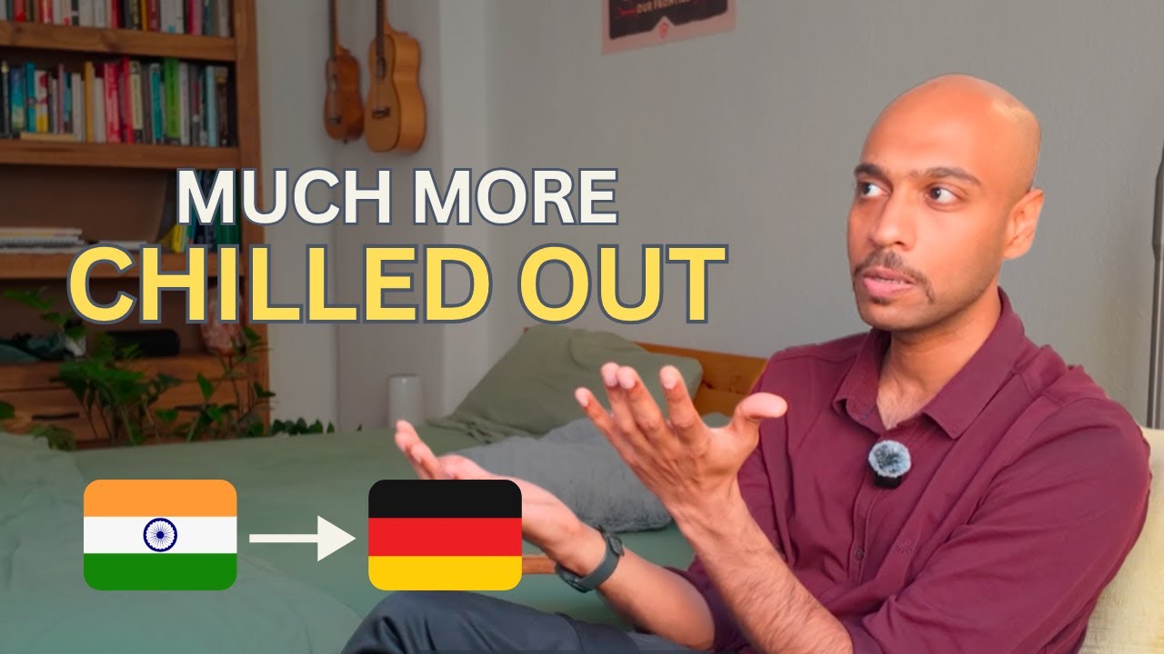 He left India for Berlin... now he's MUCH more chilled out