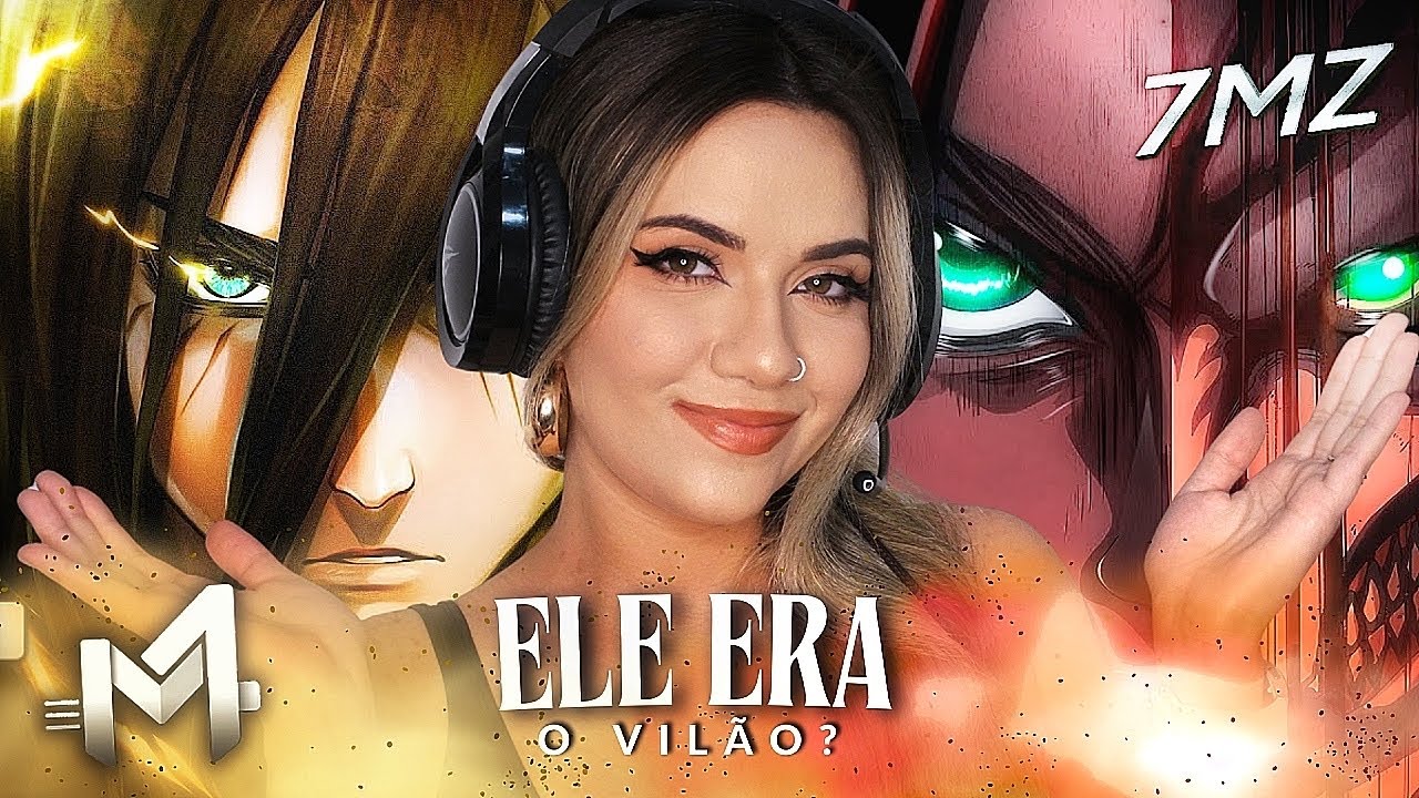 REACT EREN - AO SOM DO ESTRONDO (7MINUTOZ) E O EPÍLOGO (M4RKIM) | ATTACK ON TITAN | Luana Modena