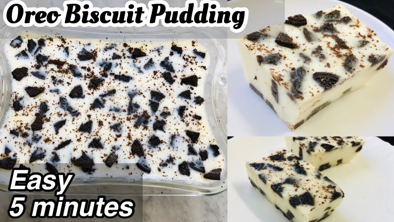 5 മിനുറ്റിൽ ഓറിയോ പുഡ്ഡിംഗ് | Oreo pudding recipe in malayalam | Easy Oreo biscuit pudding Malayalam