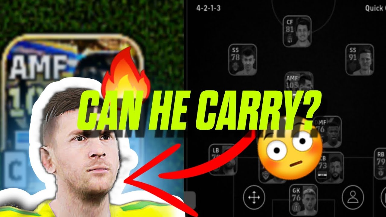 CAN HE CARRY, PRO VS NOOBS, EFOOTBALL CHALLENGE 