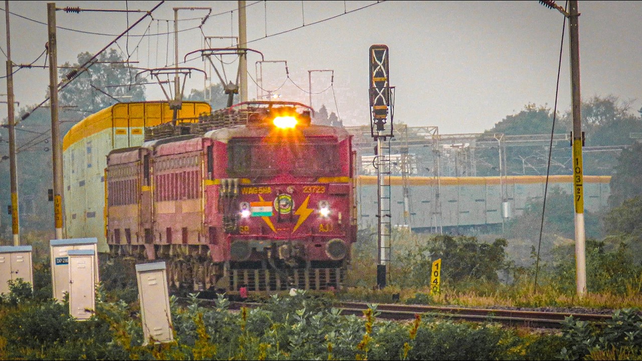 7 in 1 Speeding Electric Freight Train Videos | Chennai Coimbatore, Bengaluru line #Indianrailways