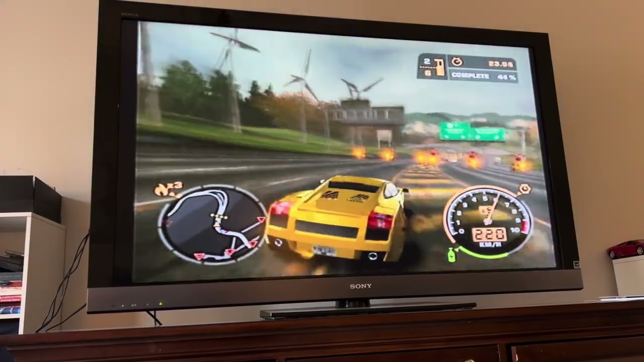 Need For Speed Most Wanted PS2 Tollbooth Time Trial Challenge 19 3:24.46 