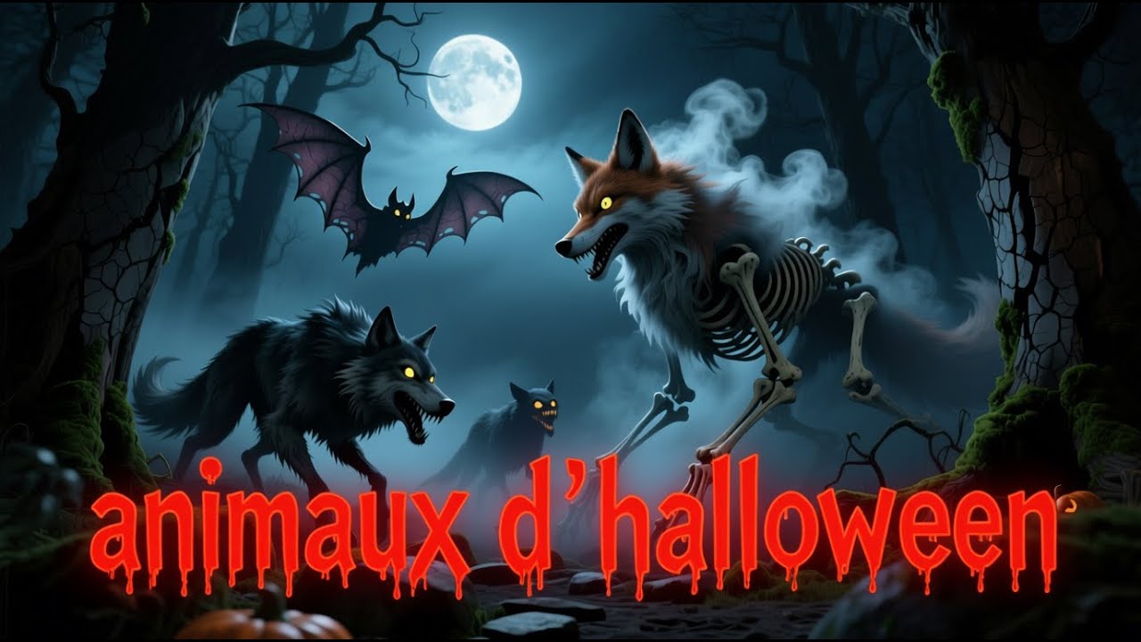Animaux d'Halloween