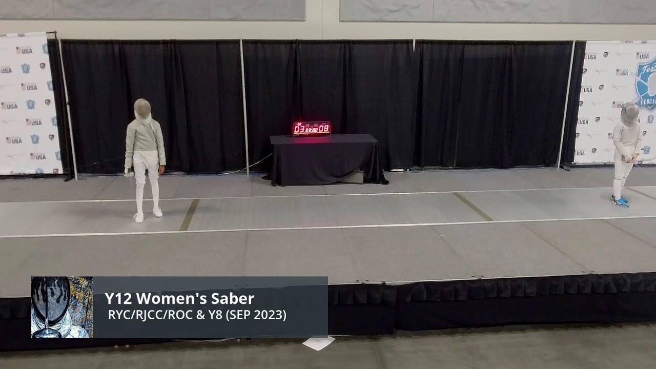 Y12 Women Saber - Fortune Fencing RYC/RJCC/ROC(D1A, DV2, VET) & Y8
