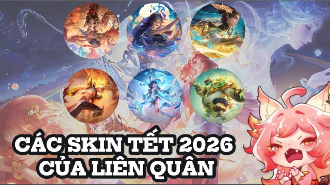 Các Skin Tết 2026 của Liên Quân #lienquanmobile #lienquan #liênquânmobile #liênquân