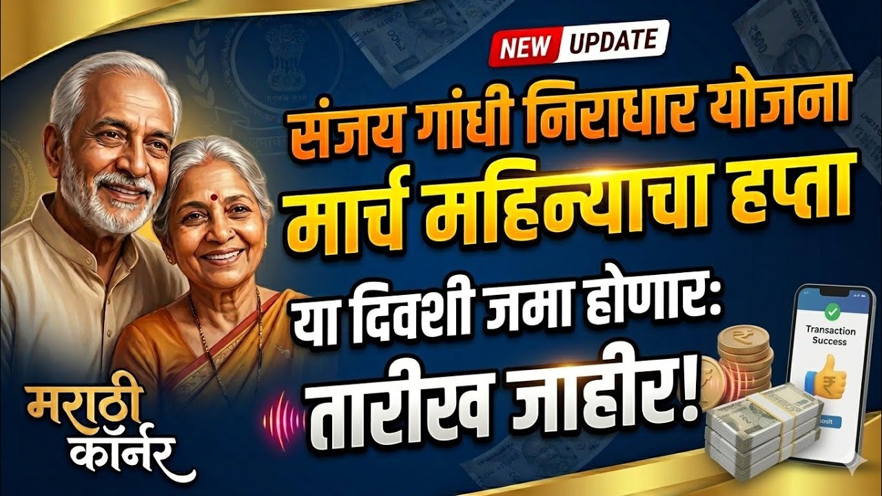 sanjay gandhi niradhar yojana march hafta date | sanjay gandhi niradhar yojana new update 