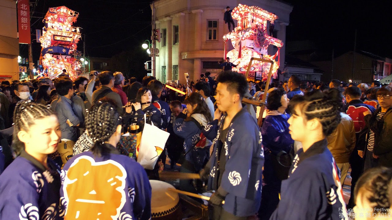 4K 御蔵町太鼓 福野夜高祭 2019 FUKUNO Yotaka Festival