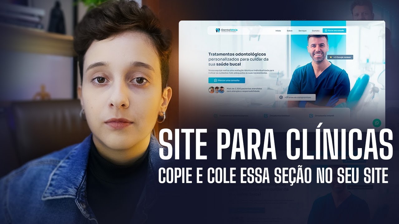 Site para Clínicas — Como Criar uma Seção de Início Perfeita