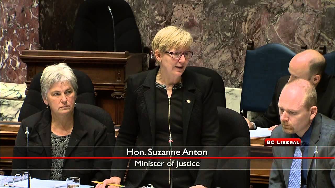 George Heyman asks Minister Anton about the Motion Picture Amendment Act