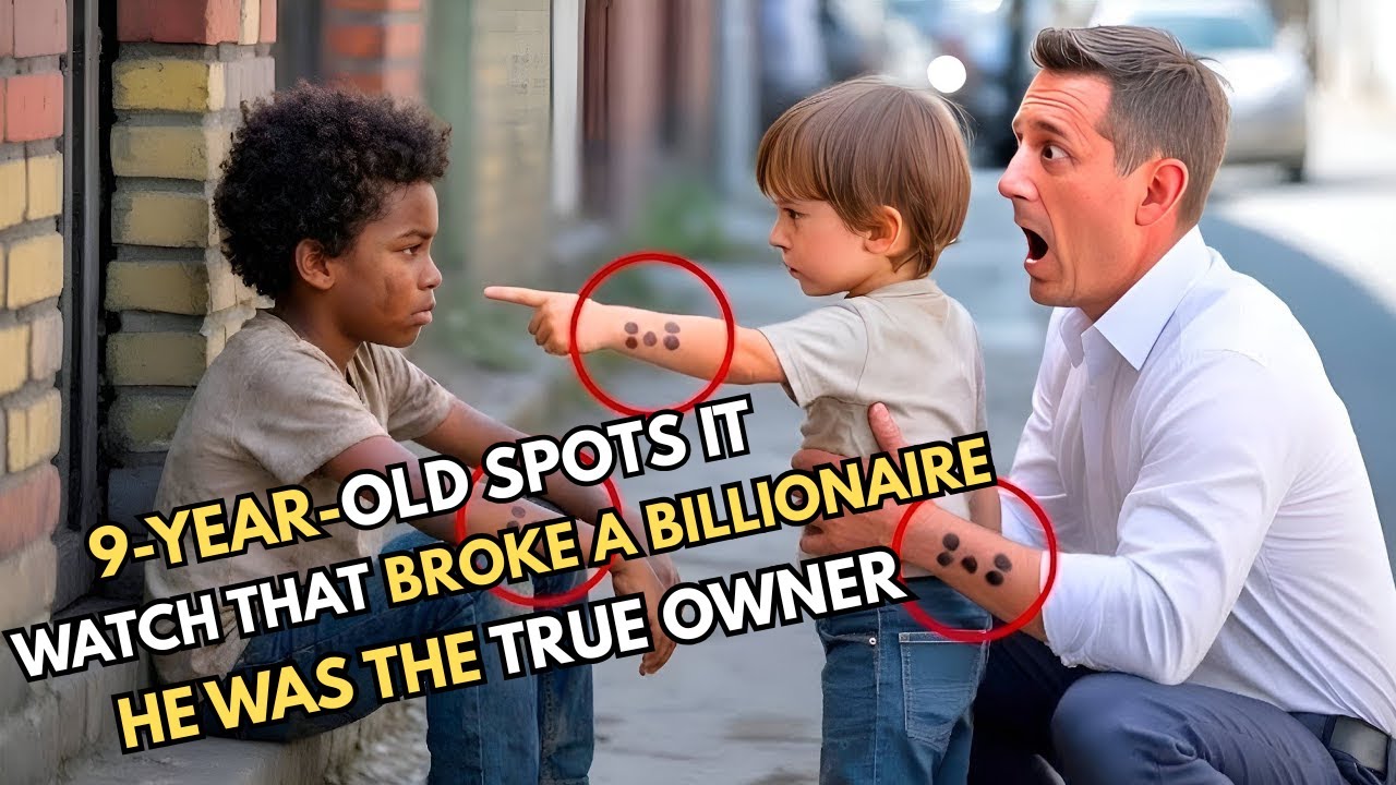 Dad, he has the same brand as us