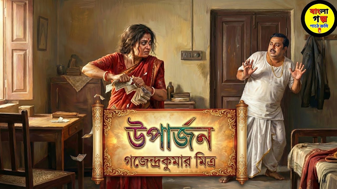 Bangla Audio Book | Gajendra Kumar Mitra Golpo | উপার্জন | Bengali Audio Story