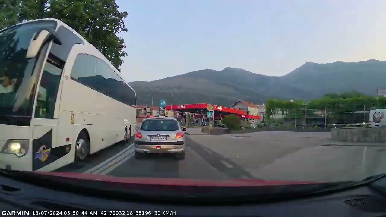 Herceg Novi - Trebinje - Gacko - Foca - Visegrad -  Uzice  - Cacak -  Ruma 5x UBRZAN SNIMAK -CEO PUT