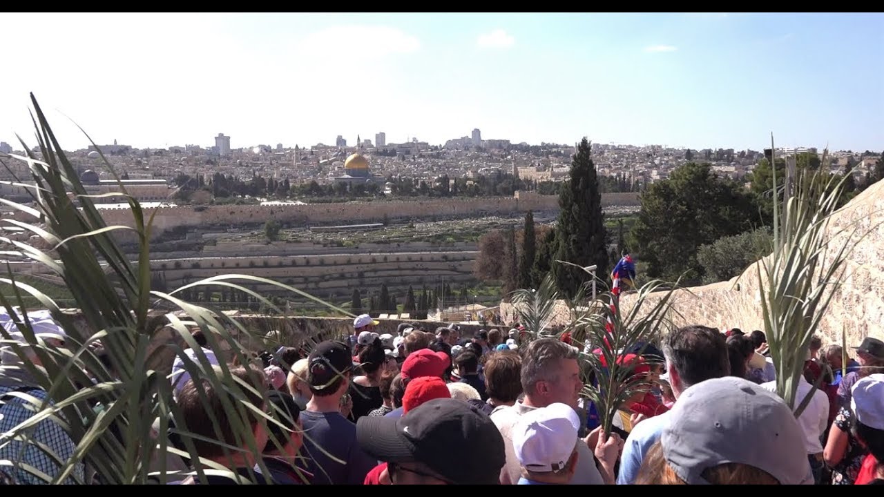 Palm Sunday in Jerusalem - Holy Week 2018