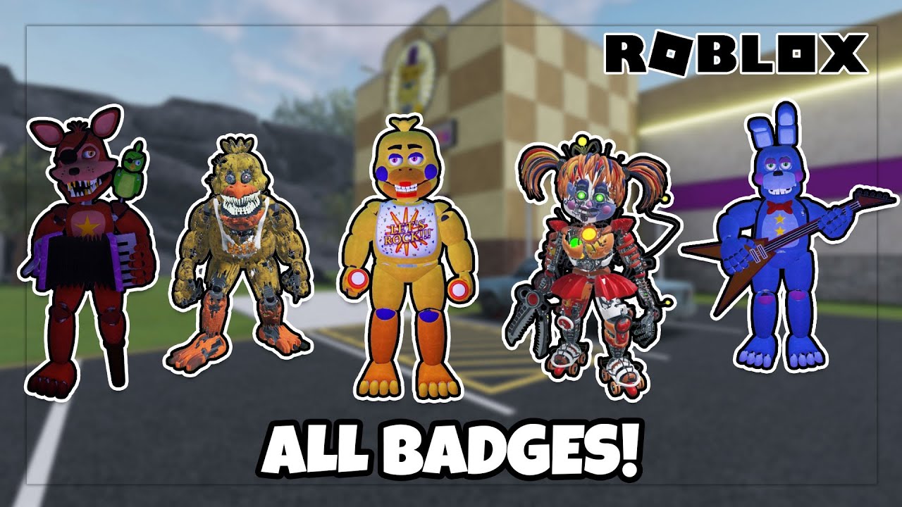 How to Get All 40 Badges in Fredbear's Mega Roleplay - Roblox