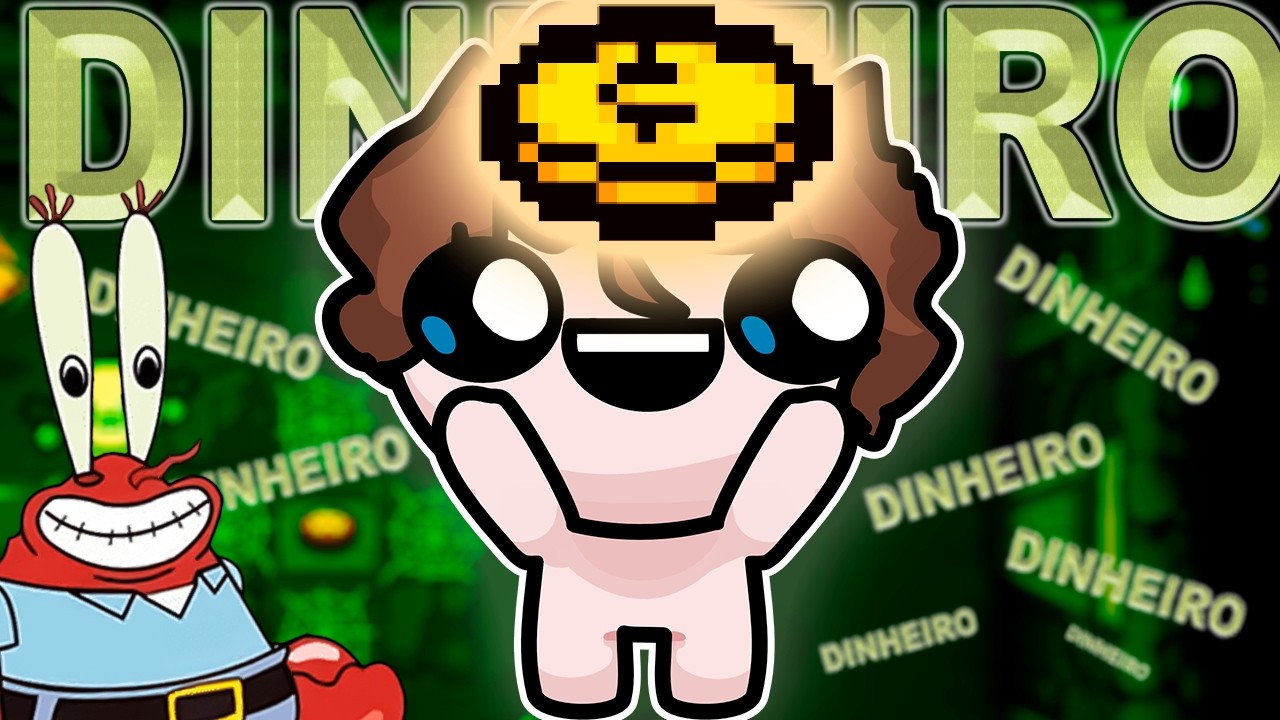 💰 ROUBO DO GREED MODE — The Binding of Isaac #10