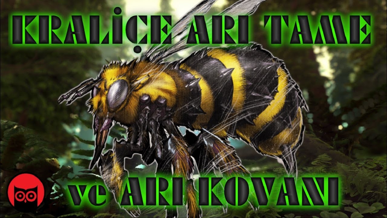KRALİÇE ARI TAME ve ARI KOVANI / ARK SURVIVAL EVOLVED #arksurvivalevolved #taming #giantbee #beehive