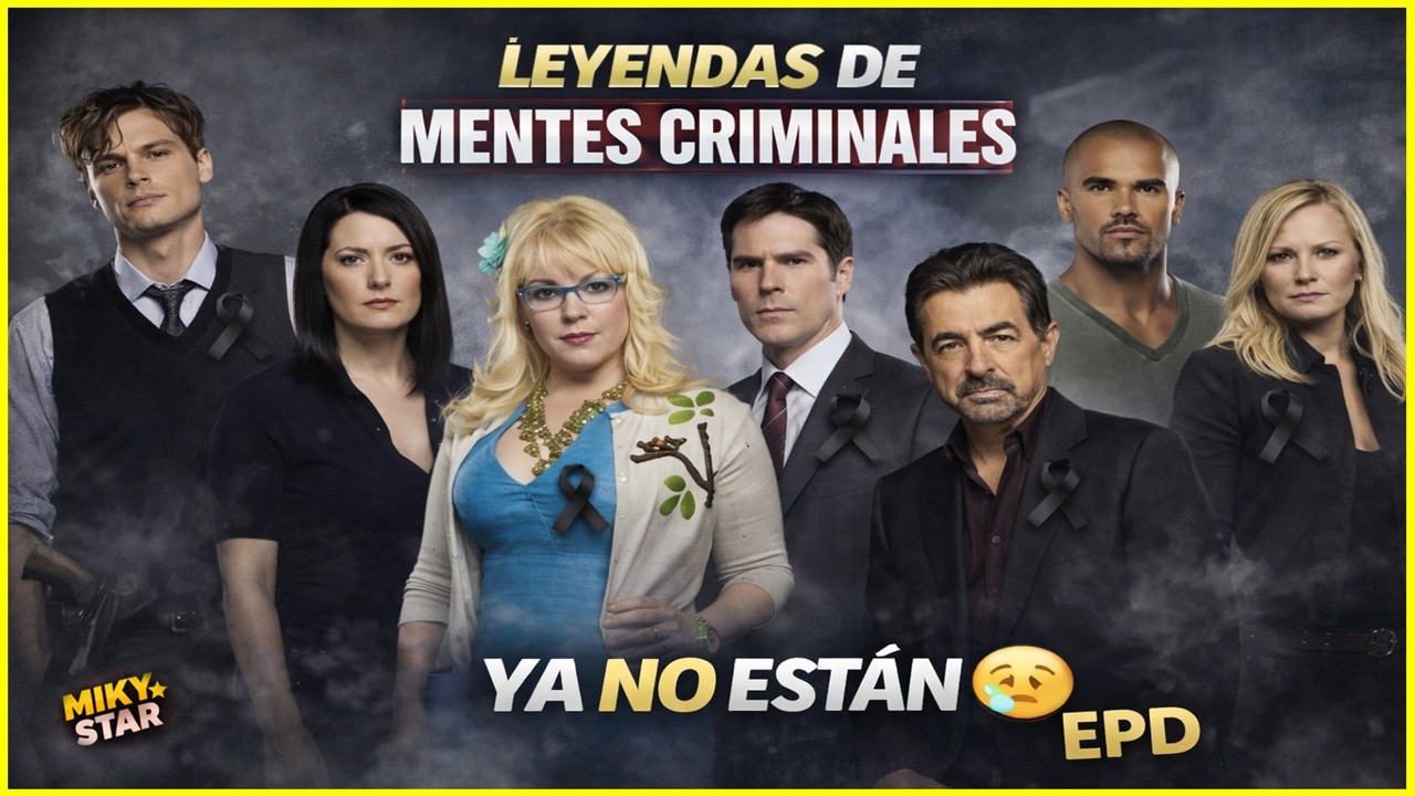 8 Actores de la Serie MENTES CRIMINALES Que FALLECIERON TR&Aacute;GICAMENTE 💔