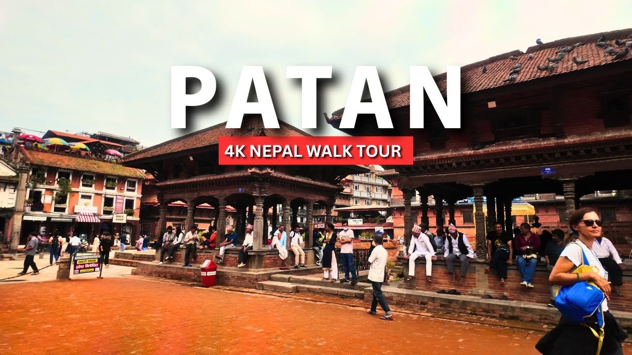 Patan Nepal Walking Tour | From Shopping Street to Durbar Square