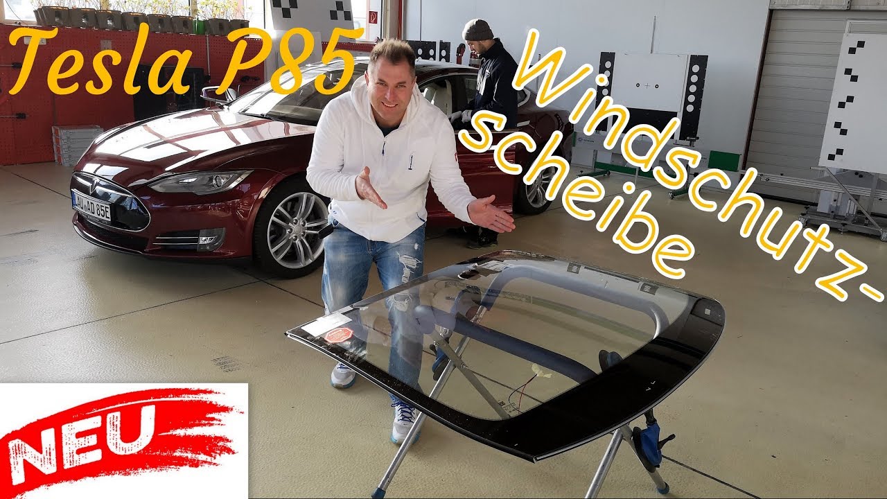 200.000km Tesla bekommt neue Windschutzscheibe