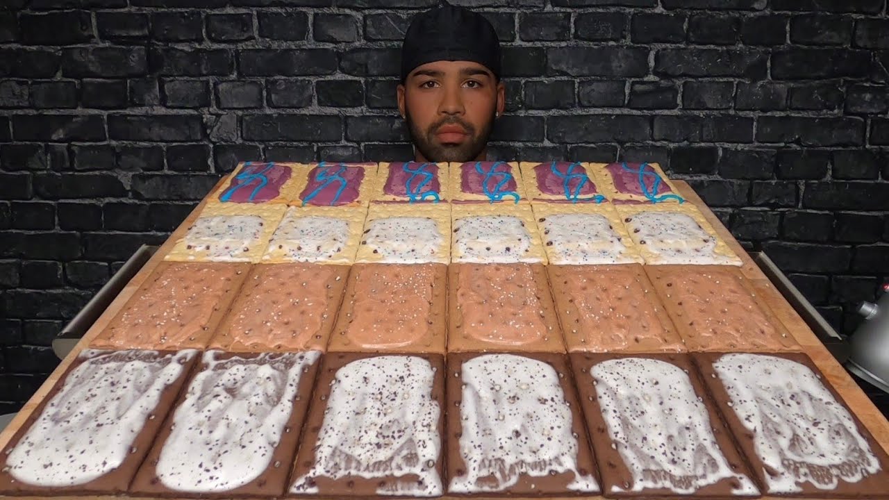 (ASMR) Pop-Tarts Mukbang