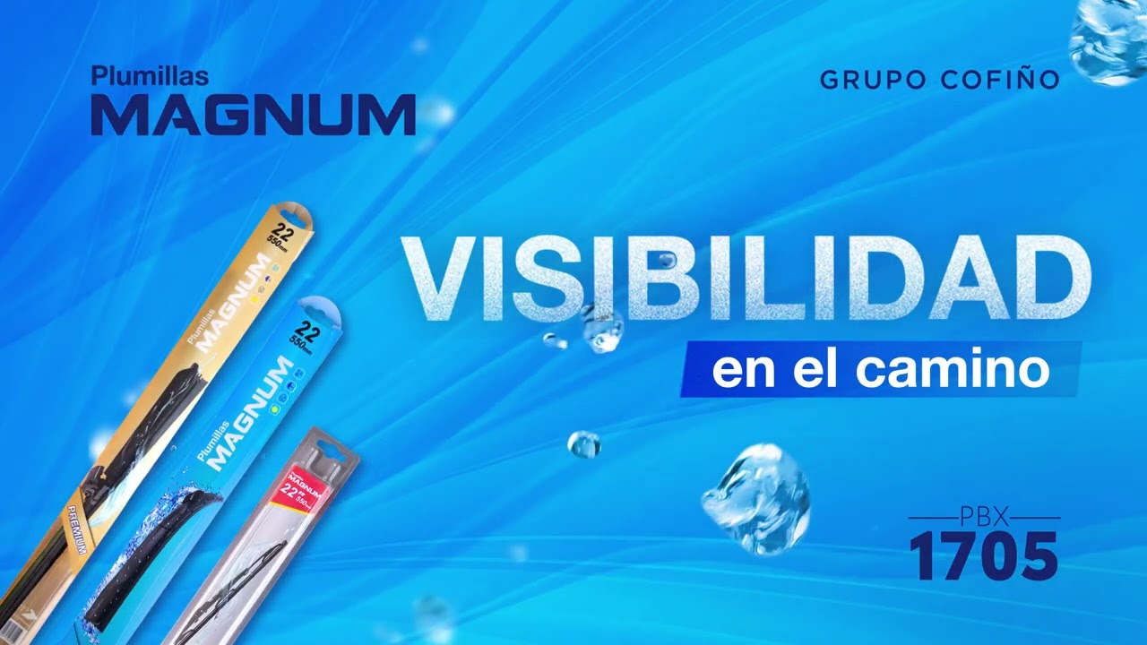 &iexcl;Plumillas Magnum es visibilidad en el camino!