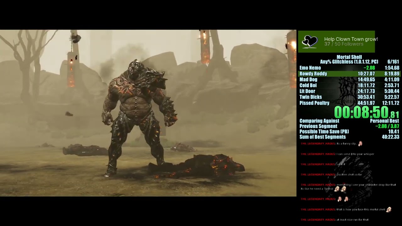 Mortal Shell Speedrun [PC] - Any% Glitchless [35:00 IGT]