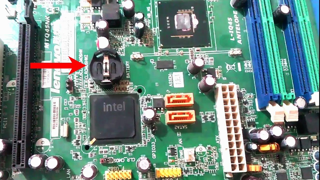 How to Replace CMOS Battery Broken holder by Technical Adan.