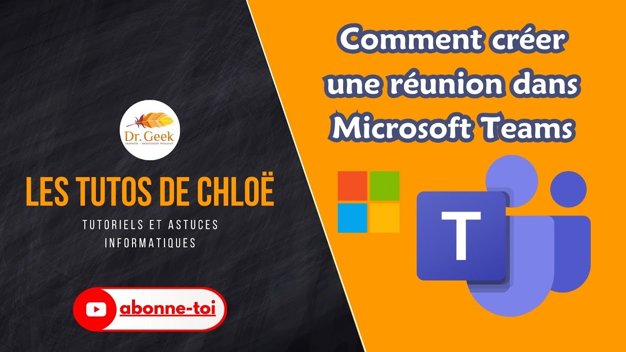🗣️ Comment créer une réunion dans Microsoft Teams