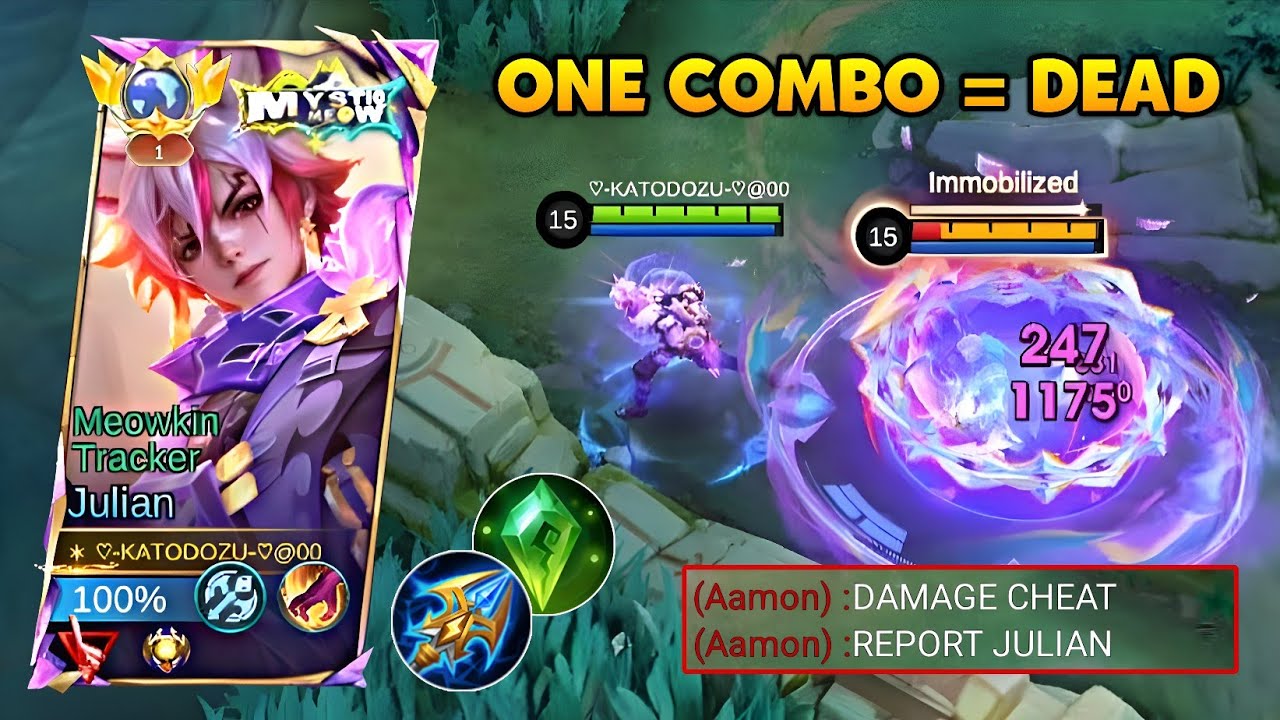 JULAIN!! THIS BUILD CAN INSTANT KILL ENEMIES WITH ONLY ONE COMBO! || HIGH DMG - Moba Legends