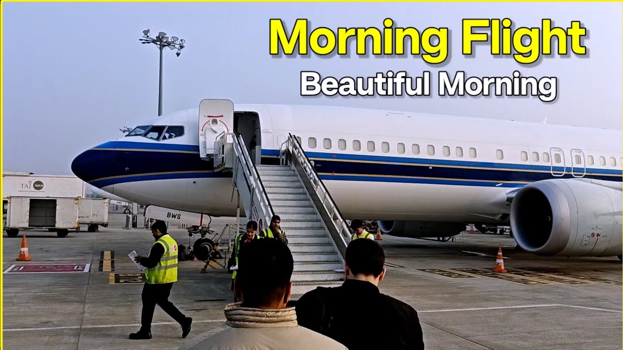 Delhi–Gurwahati Morning Flight ✈️ | Beautiful Morning | Dwarka to Takeoff #MorningFlight #IGIAirport
