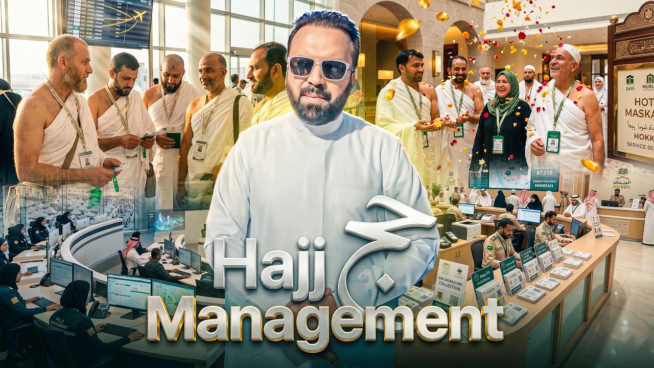 INSIDE Saudi&rsquo;s HAJJ Management System! 😱🕋 Millions Managed Like This 🤍