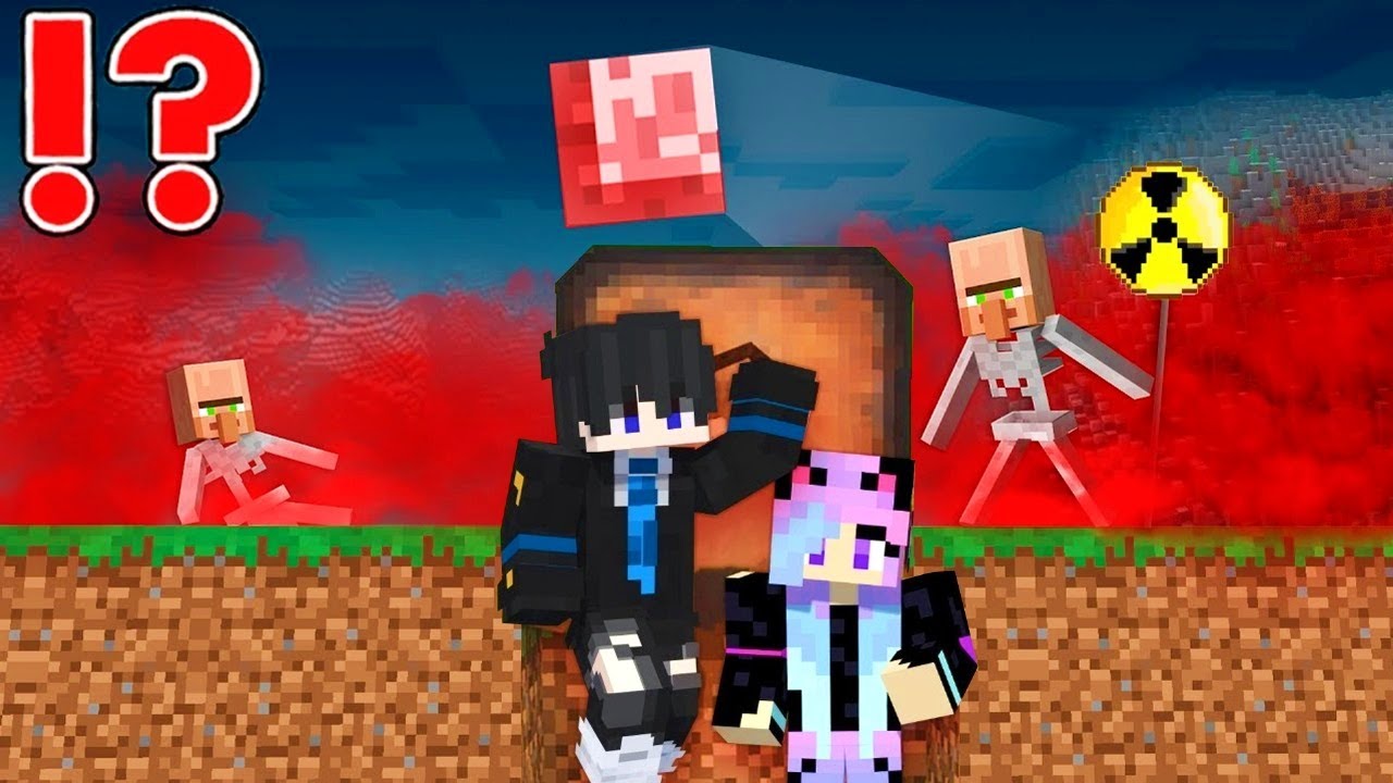 BLOOD POISON GAS vs Doomsday Bunker in Minecraft