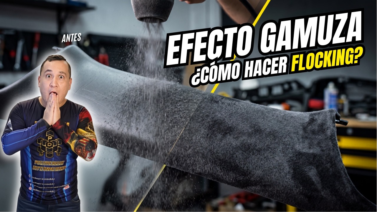 Pintura AUTOMOTRIZ ☑️ ¡Efecto peluche o gamuza liquida! tutorial paso a paso