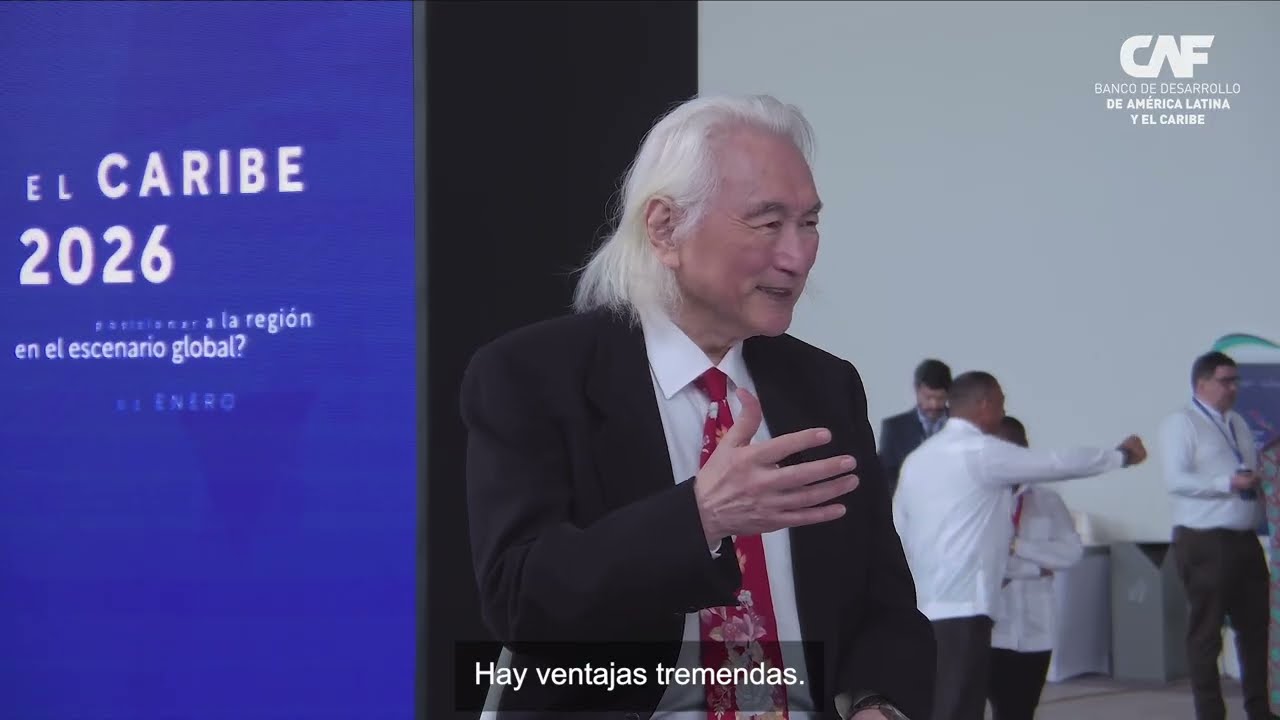 Set CAF: Michio Kaku, Físico teórico, futurista y autor del bestseller QUANTUM SUPREMACY