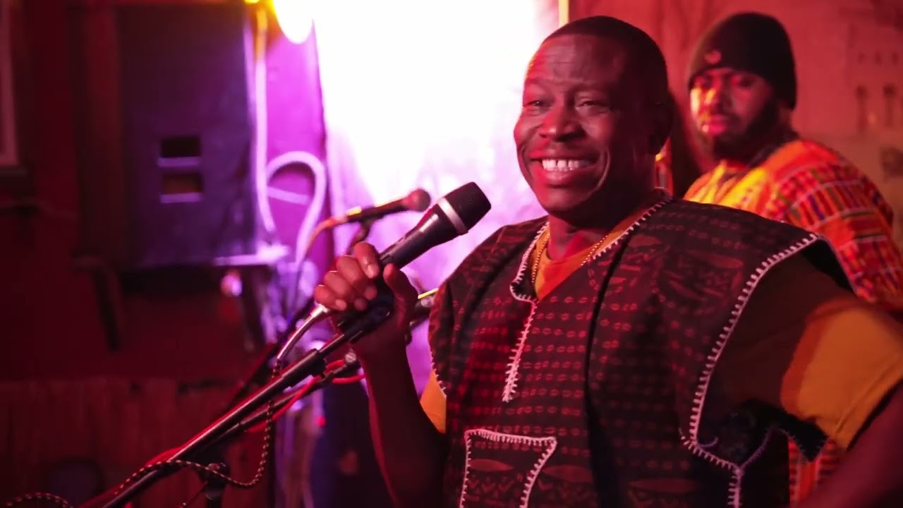 Zoumountchi Live ~ 'Freedom Song' at Africa Night at Sahara Lounge, Austin, Texas