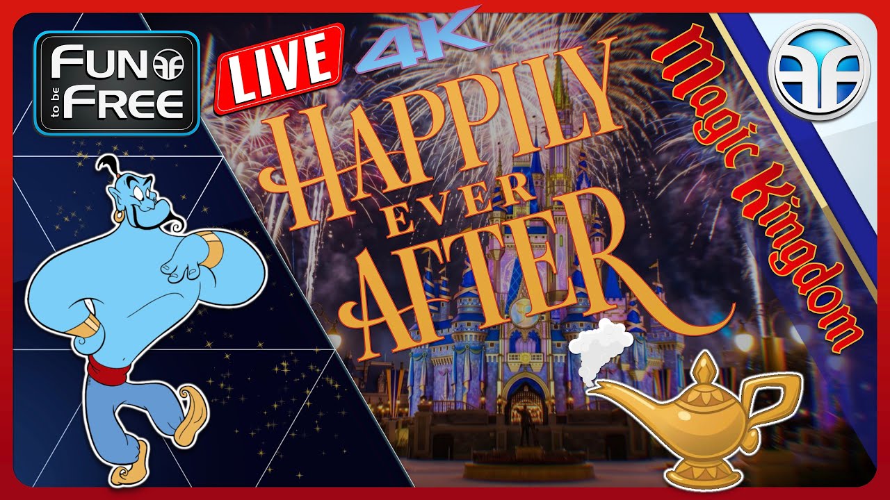 🔴 LIVE: Magic Kingdom &ndash; YOU Pick! Rides & Happily Ever After, Disney World [Full show 4K]