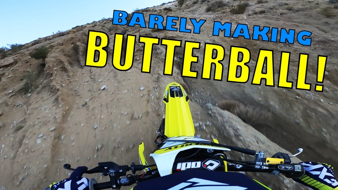 BARELY MAKING BUTTERBALL ON MY RMZ-450! VLOG #20