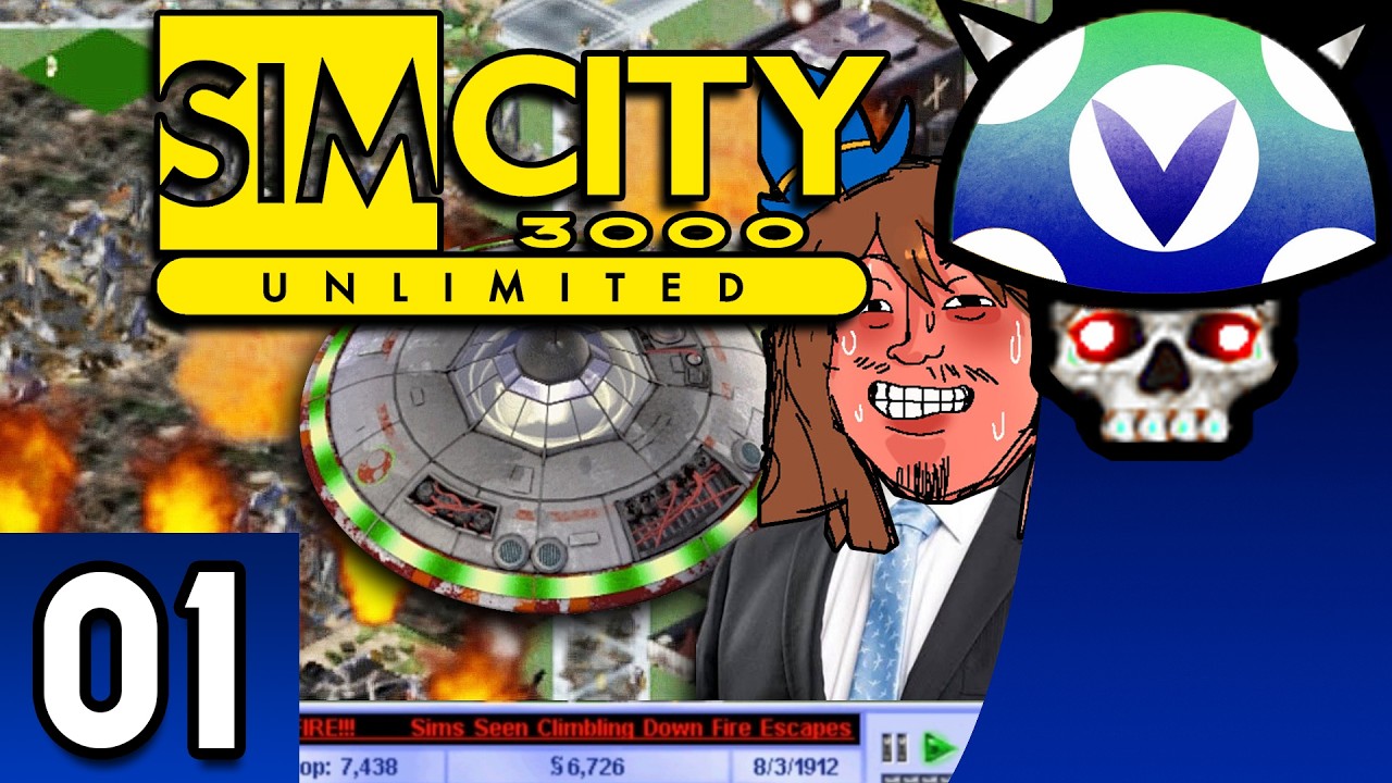 [Vinesauce] Joel - SimCity 3000 ( Part 1 )
