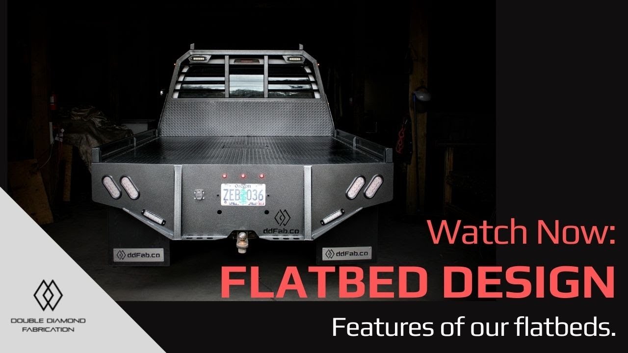 Design Aspects of our Flatbeds