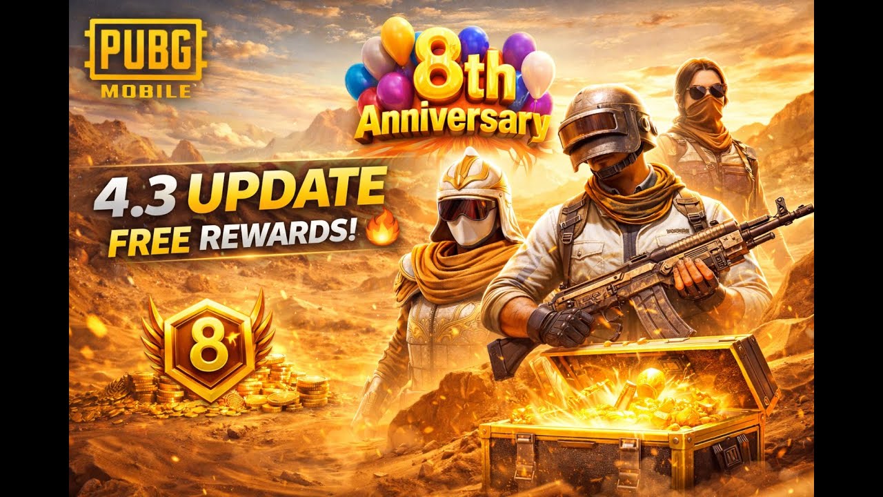 4.3 Update Beta Coming | New UI And Lobby | Rewards In Game Event And Genie Update | PUBGM