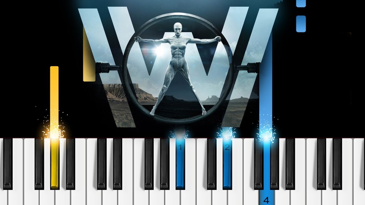 Westworld - Opening Theme - Piano Tutorial