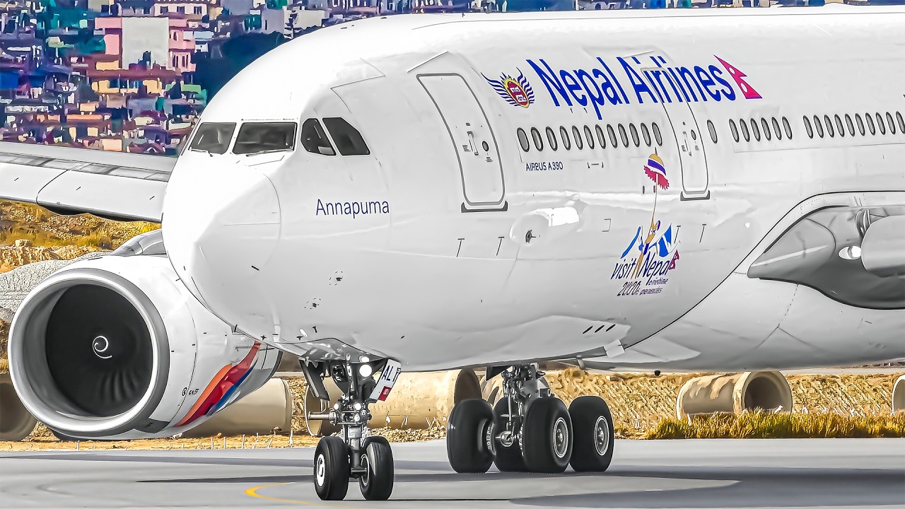 ✈️ 100 CLOSE UP Aircraft TAKEOFFS & LANDINGS🇳🇵Kathmandu Tribhuvan Airport Plane Spotting [KTM/VNKT]