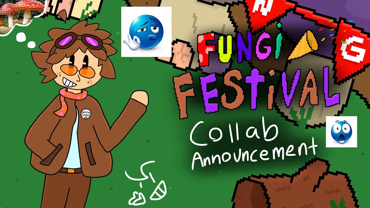 Fungi Festival Collab Announcment #FungiFestivalCollabEntry
